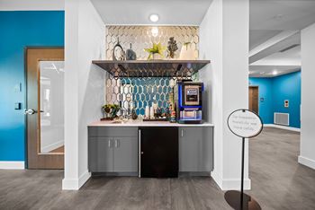 Complimentary gourmet coffee bar